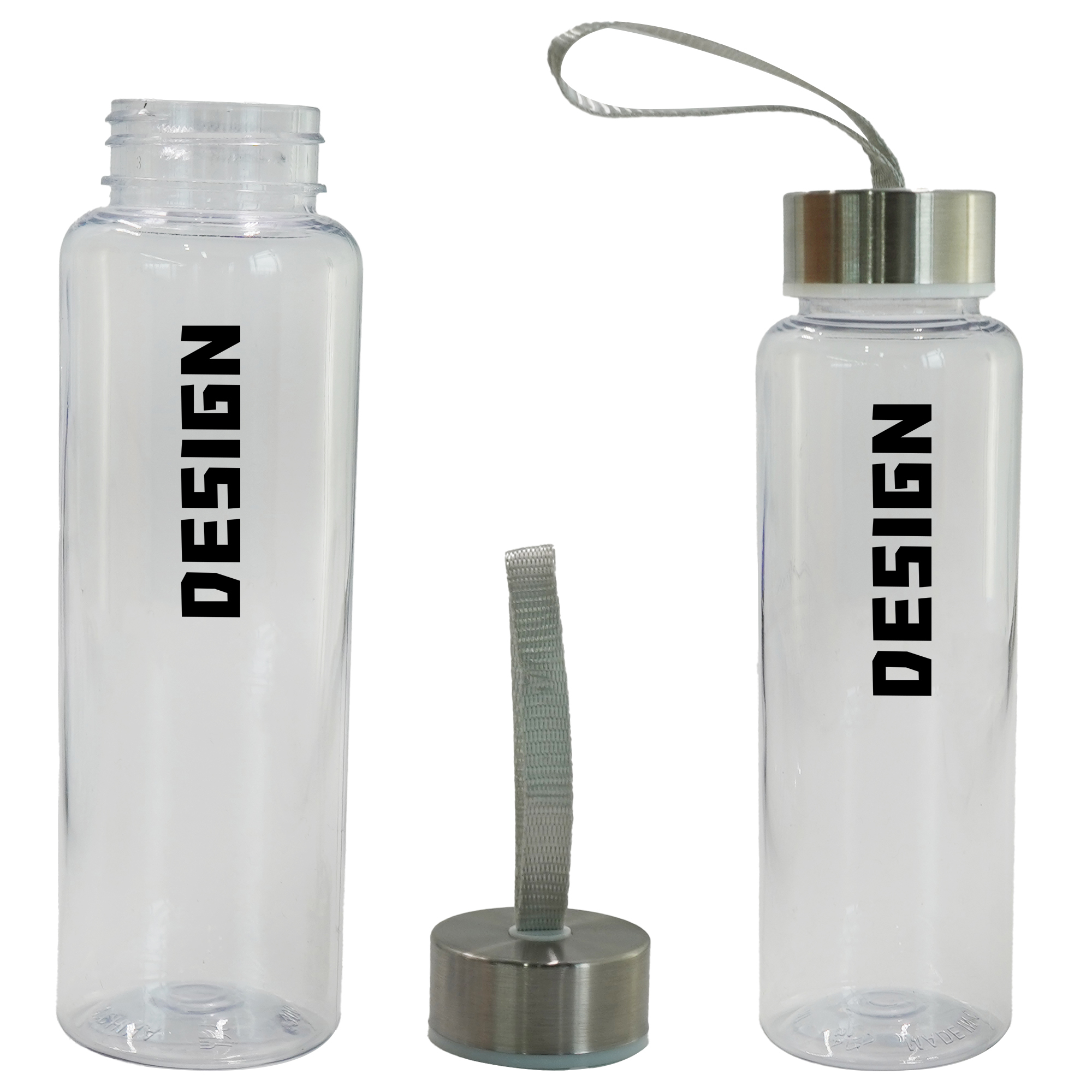 Meera Clear Water Bottle 17oz ?C Portable Plastic Bottle 2