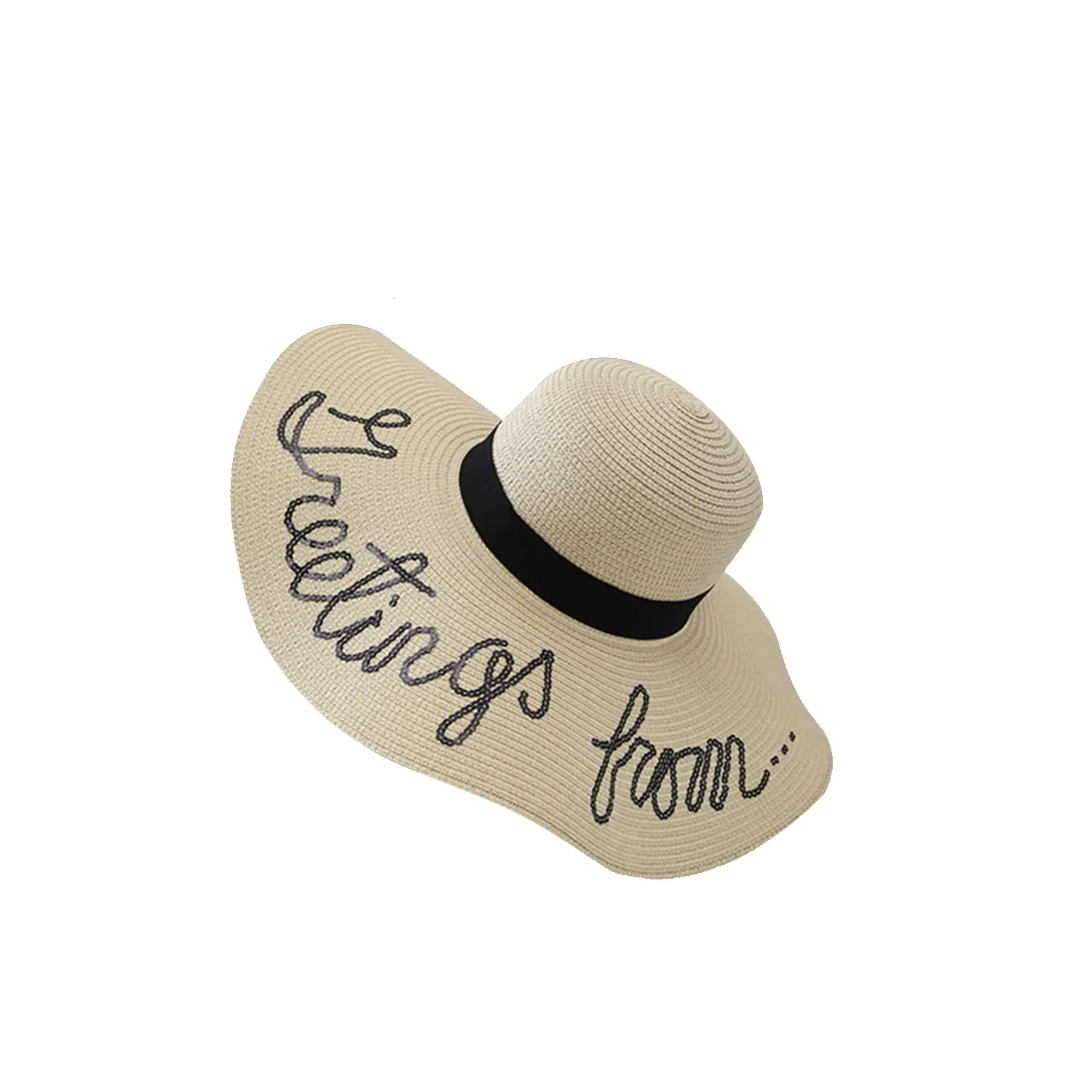 Beach Sunshade Straw Hat For Women 5
