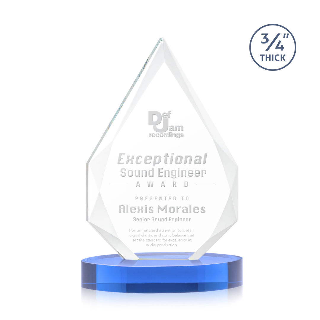 Hawthorne Award on Alberton Base - Sky Blue 4