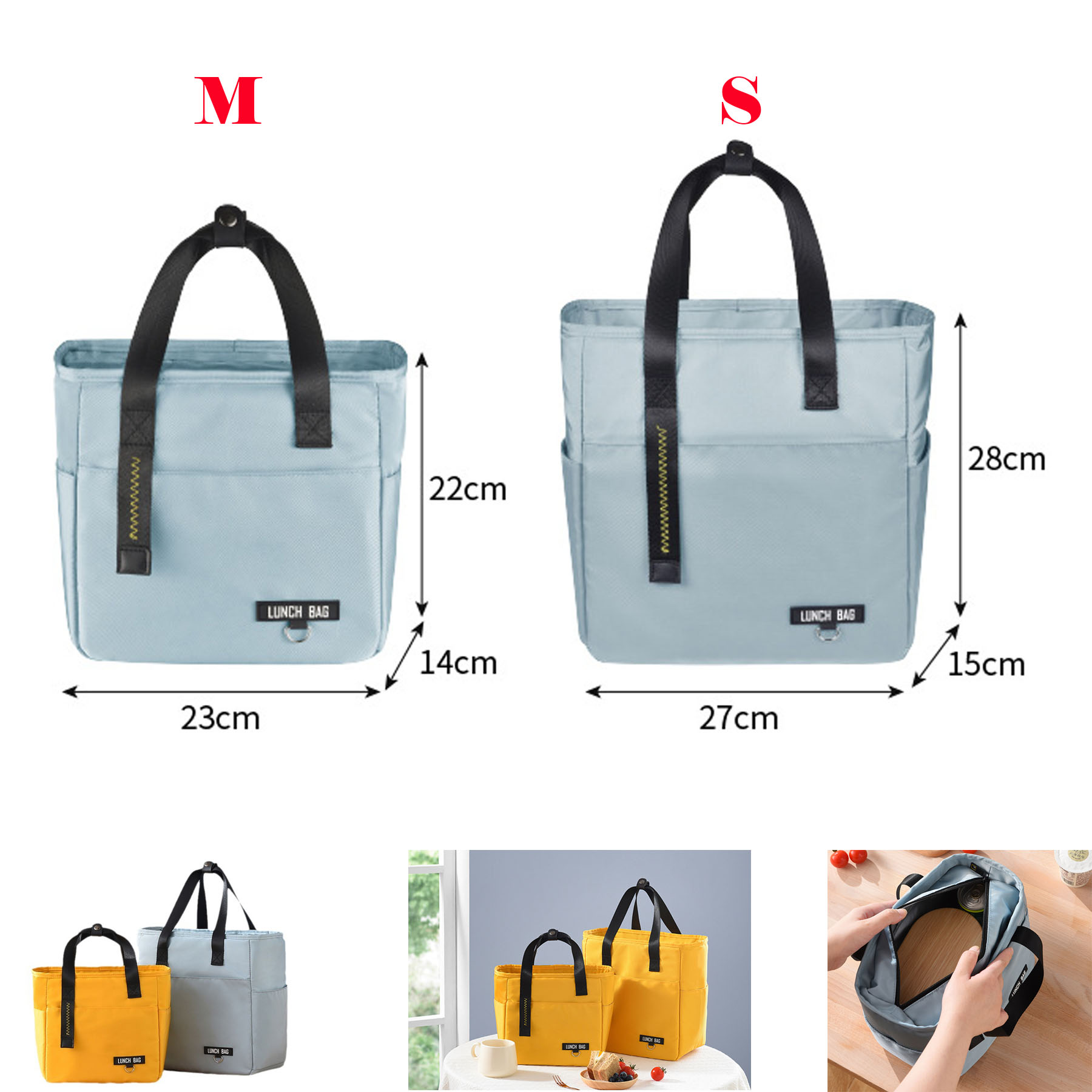 Reusable Lunch Tote Bag 2