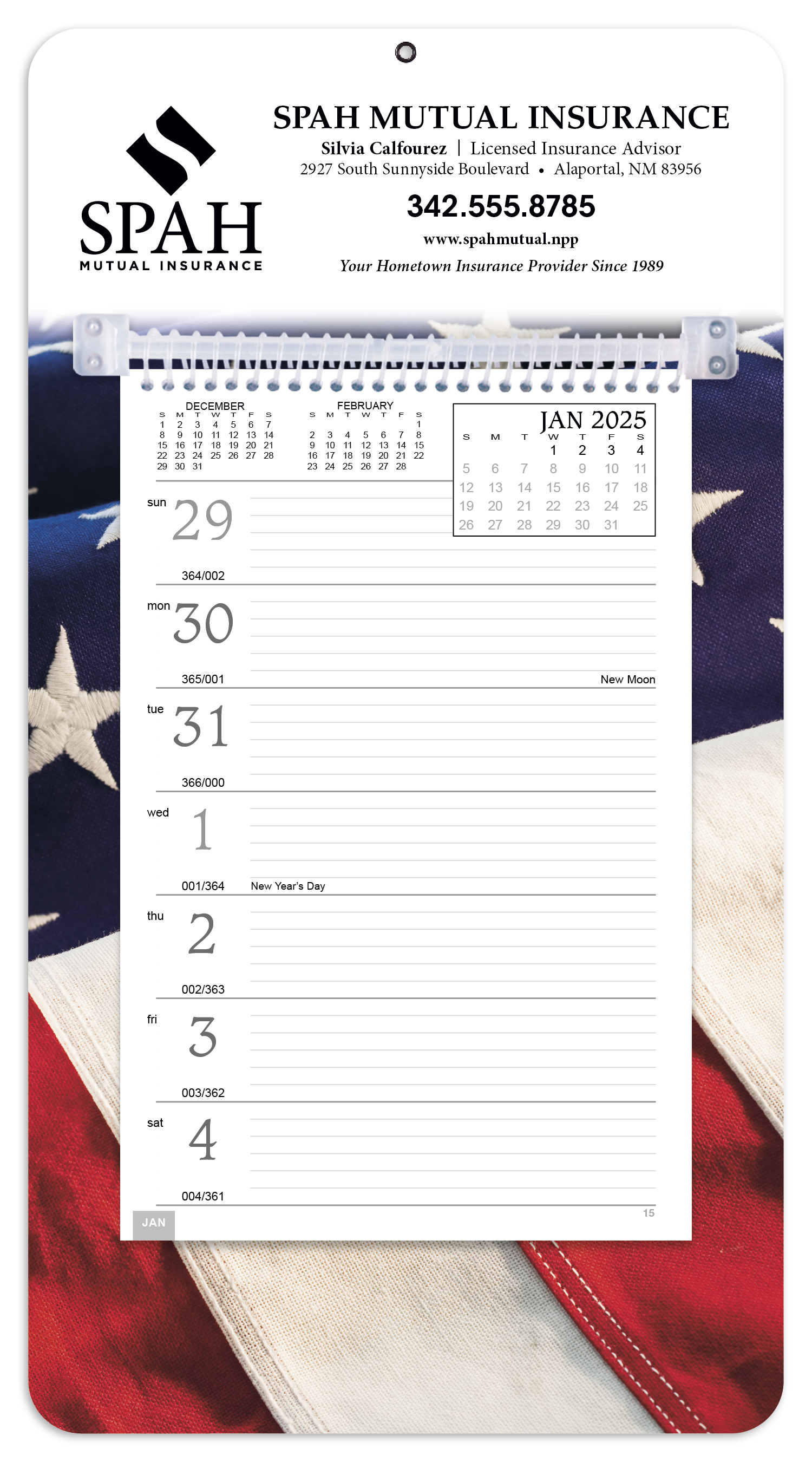 Triumph® Calendars Full-Color Weekly Memo Calendar 19
