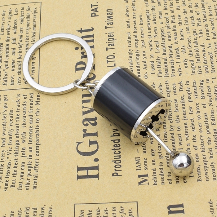 Auto Part Model Gear Box Shifter Keychain 4