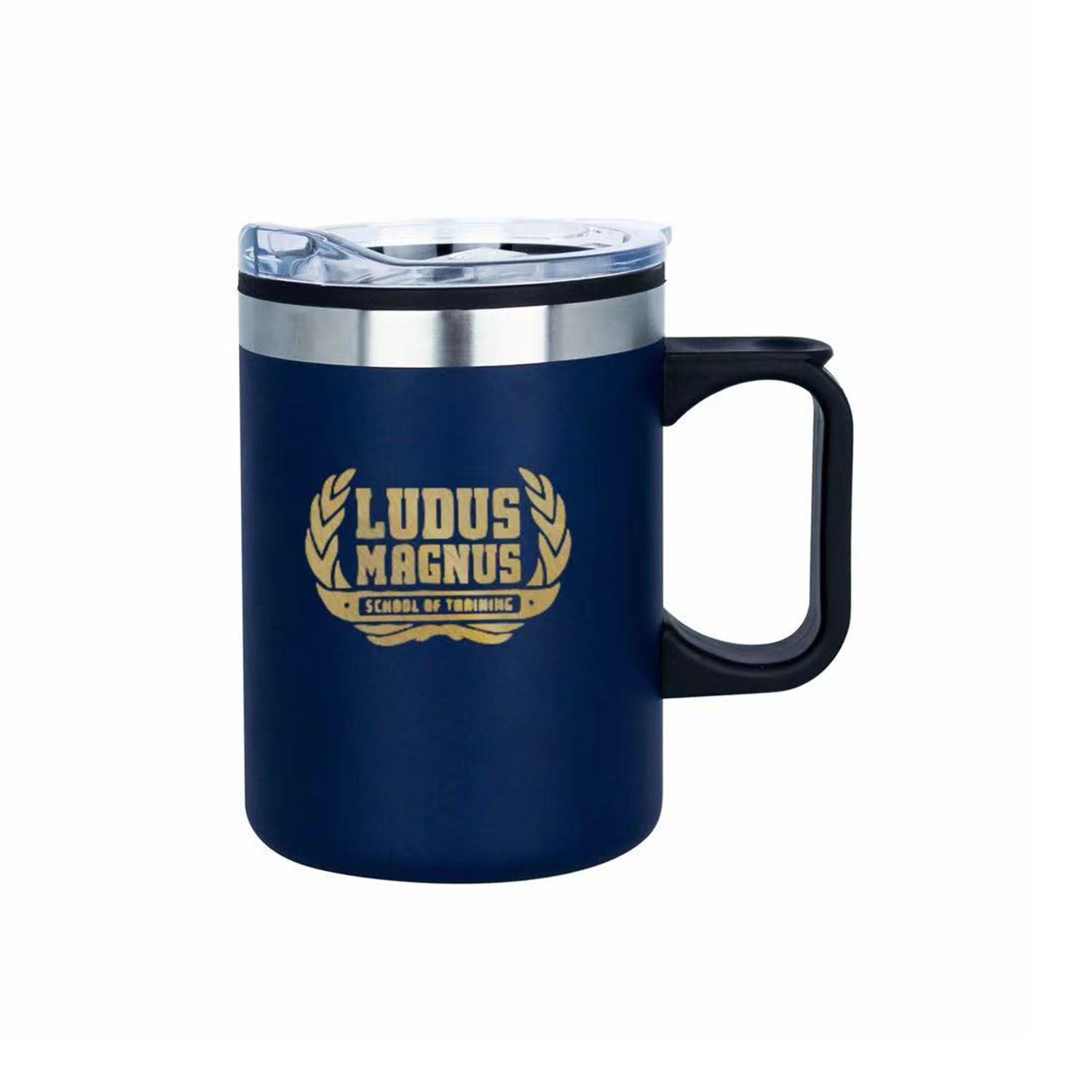 14oz. Stainless Camping Mug W/Handle 6