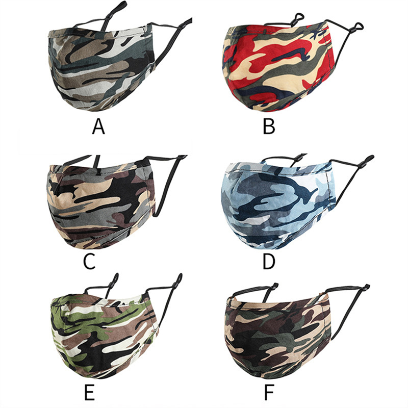 Reusable Unisex Camouflage Mask 2