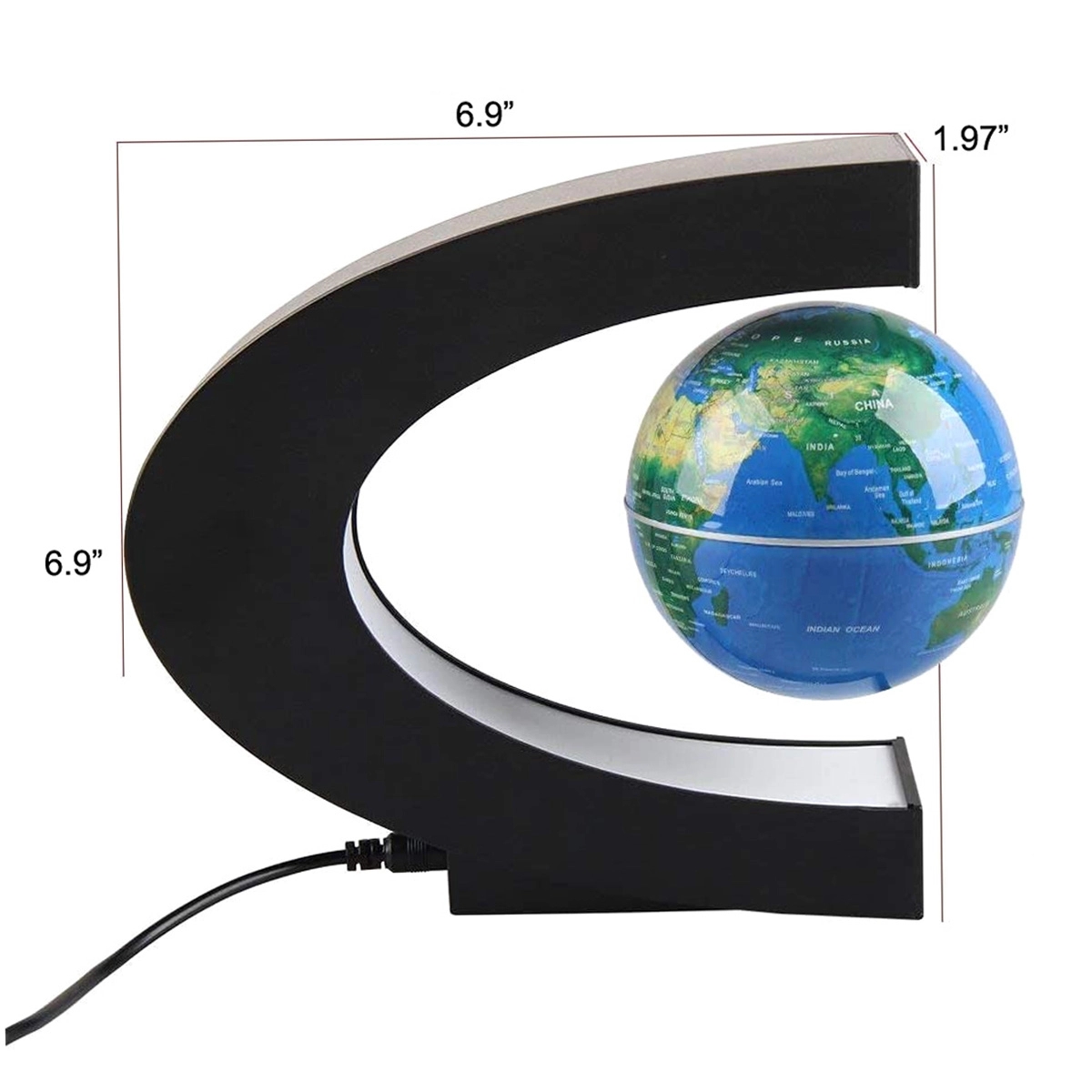 Magnetic Levitating Globe with LED Light 1