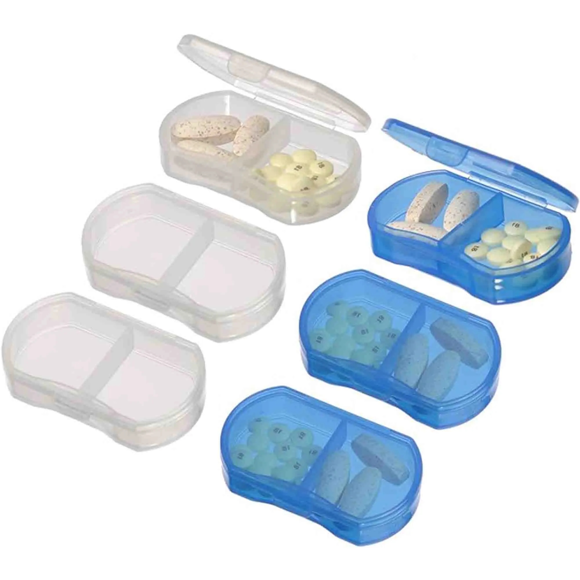Two Compartment Pill Box 4