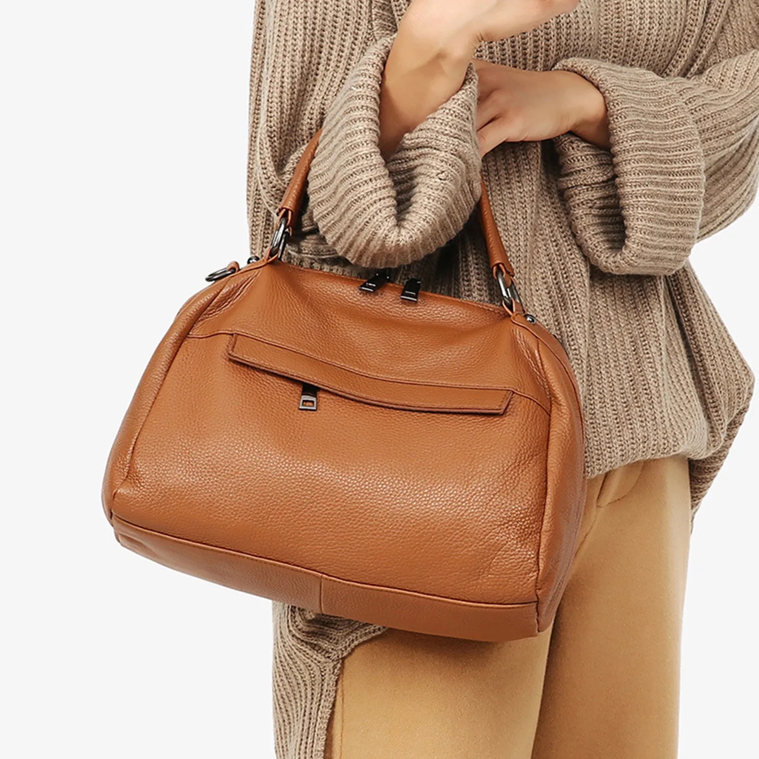 Women's Genuine Leather Handbag 5