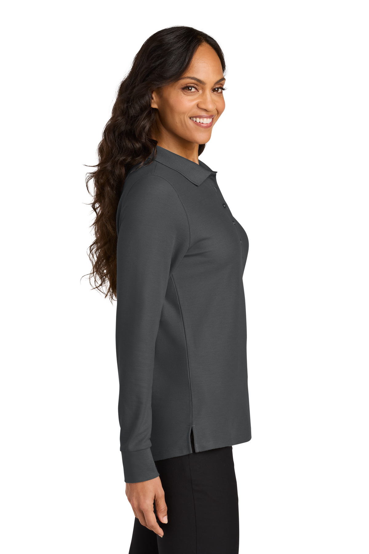 Port Authority Women's Wearever Signature Pique Long Sleeve Polo LK200LS 54