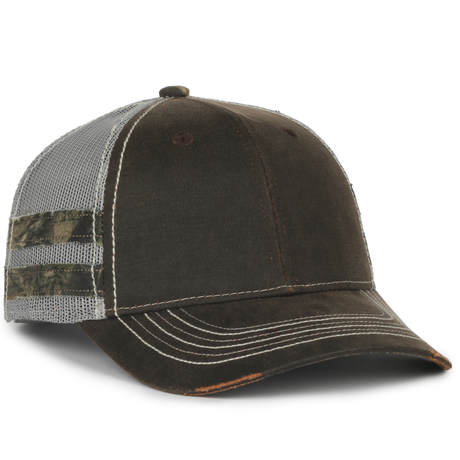 Weathered Cotton Mesh Back 6