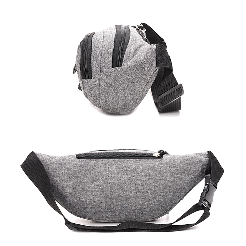 Multifunctional large oxford fabric fanny pack waist bag chest bag 3