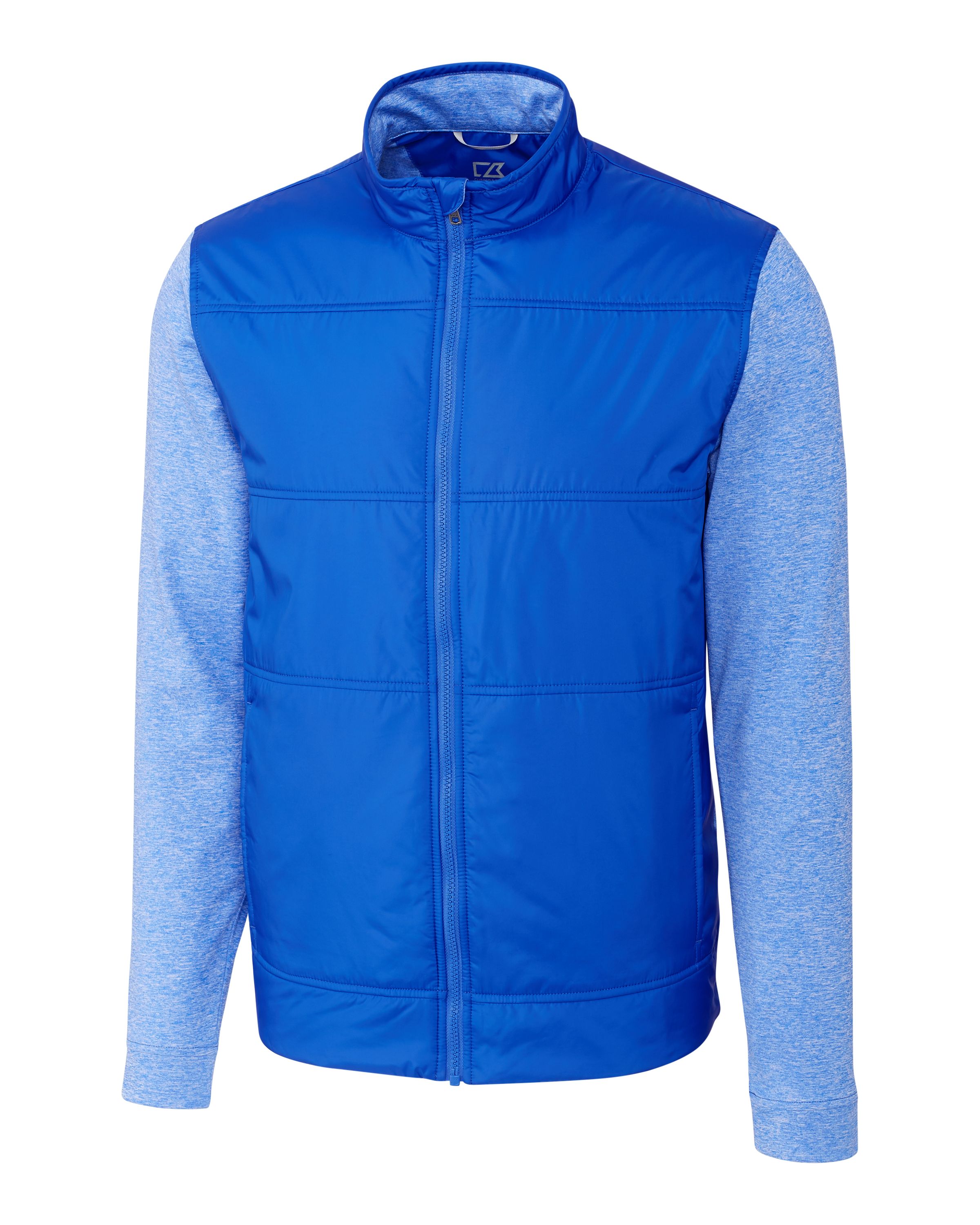 Cutter & Buck Stealth Recycled Hybrid Quilted Mens Windbreaker Jacket 11