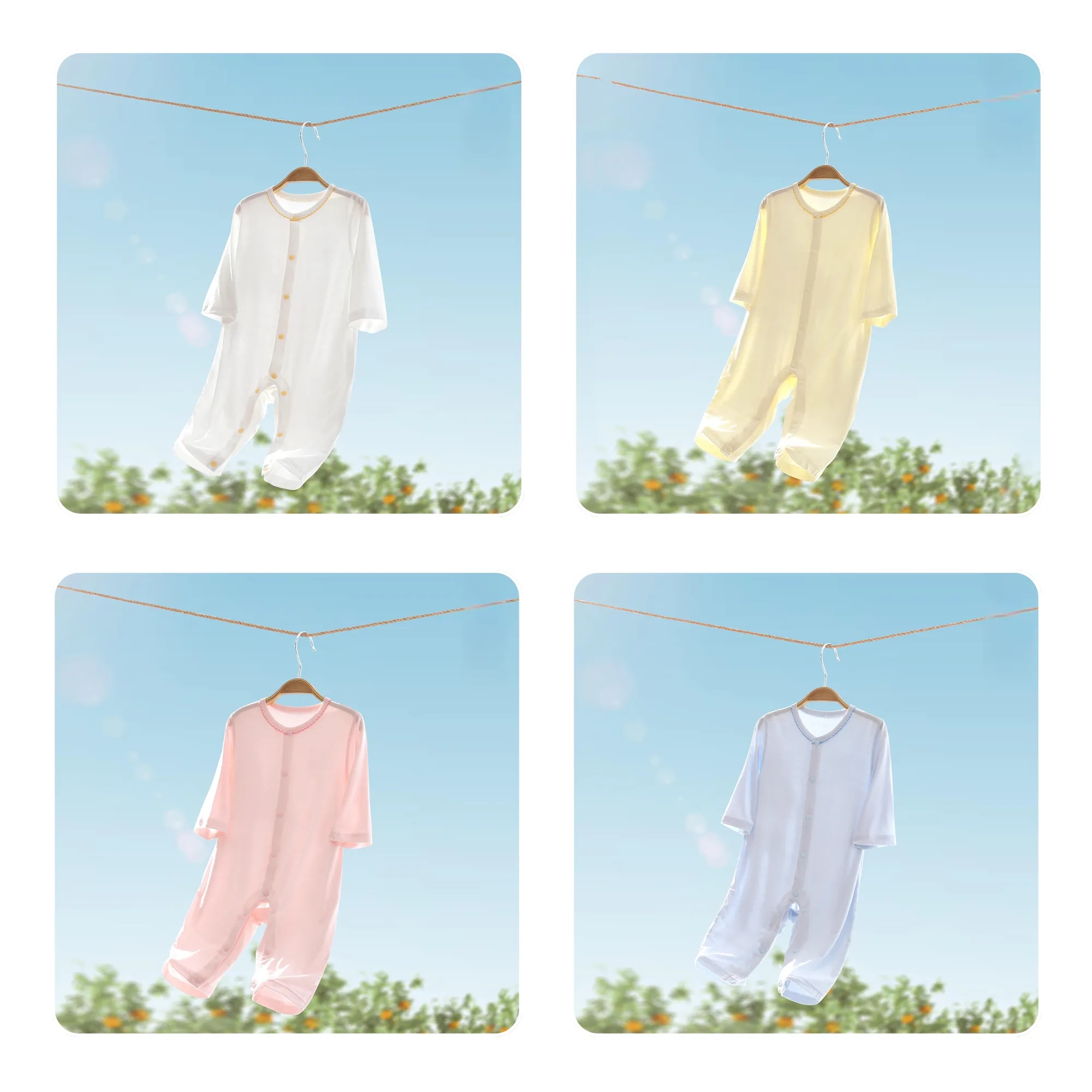 Infant Summer One-Piece Clothing 8