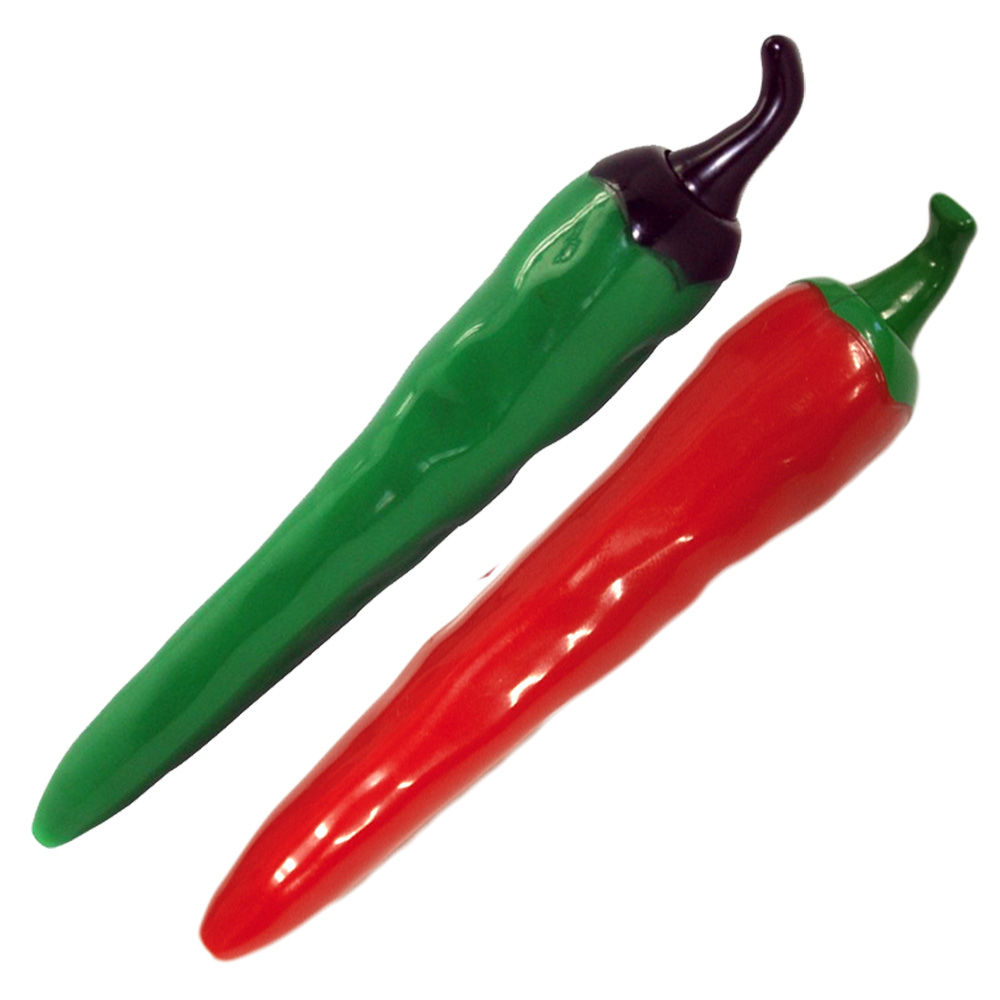 Green Jalapeño & Red Chili Pepper Clicker Pen 5