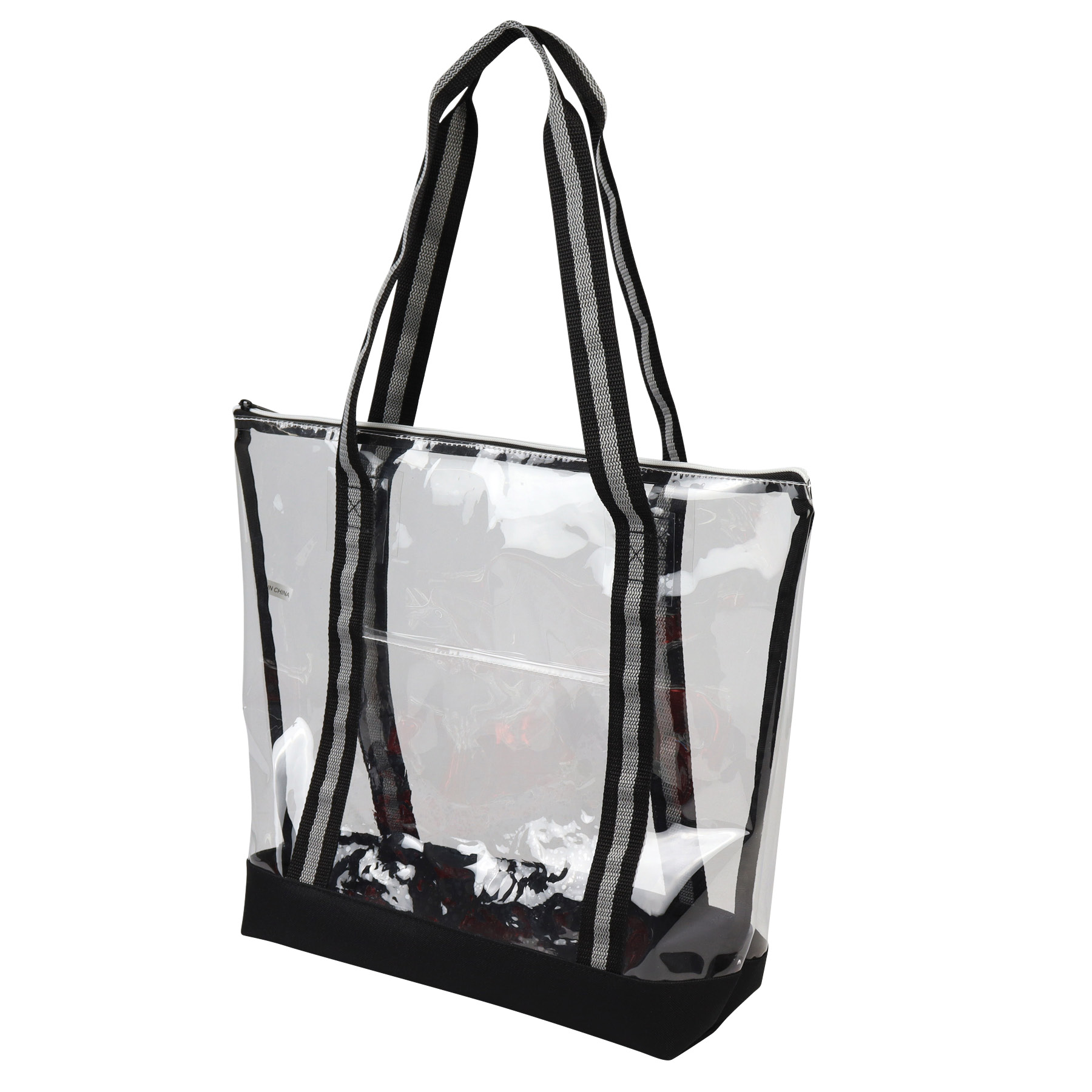Capitola Clear TPU Zippered Tote 10