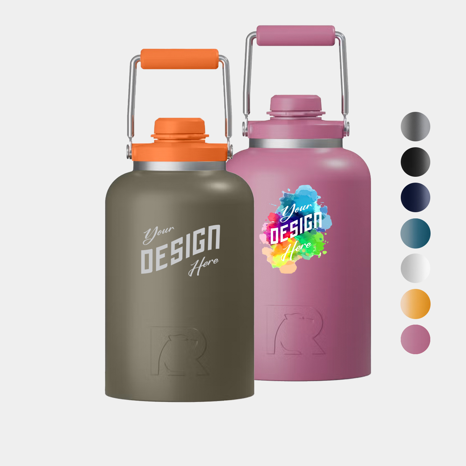 128 oz RTIC® Stainless Steel Vacuum Insulated Water Jug 2