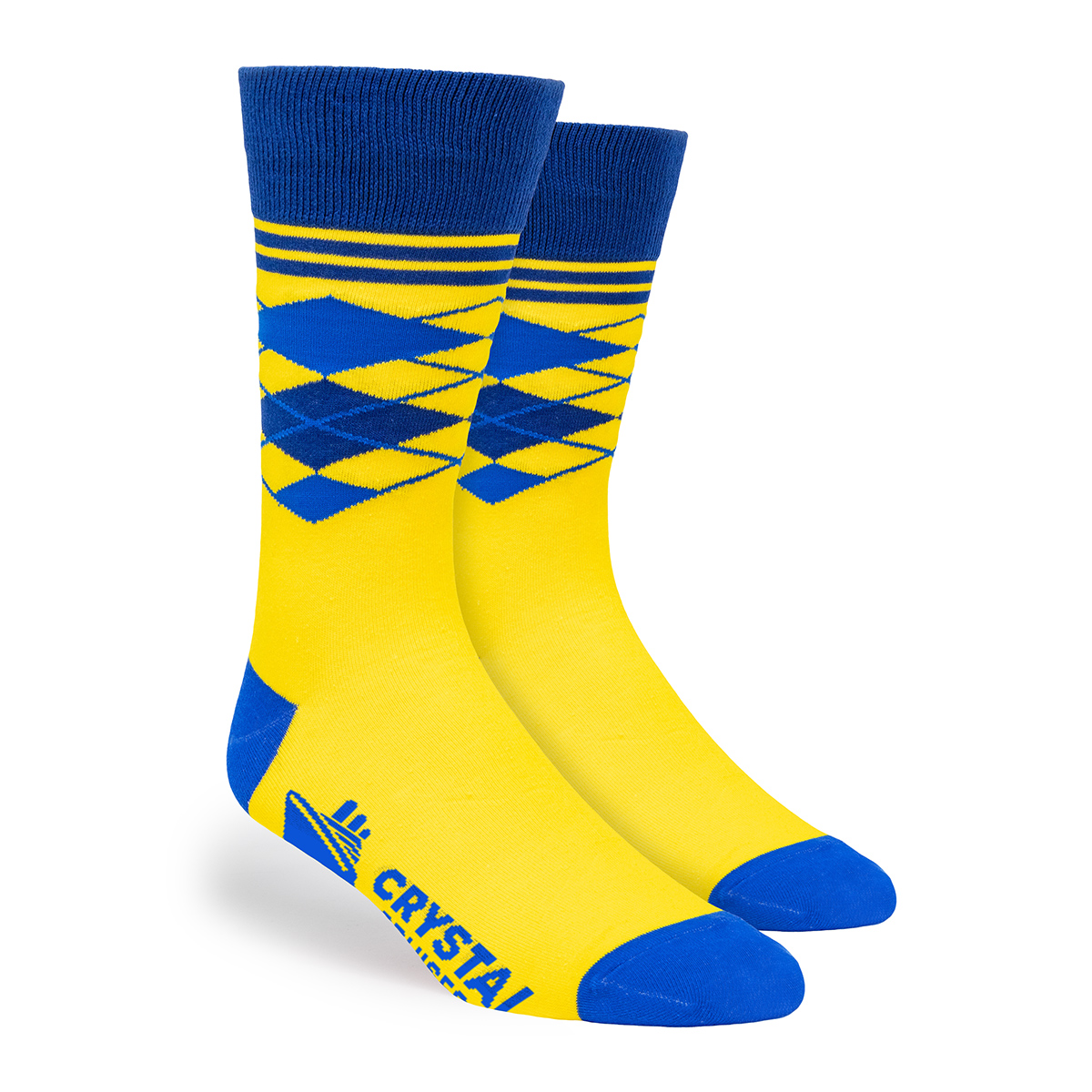 Half Argyle Simpler Socks