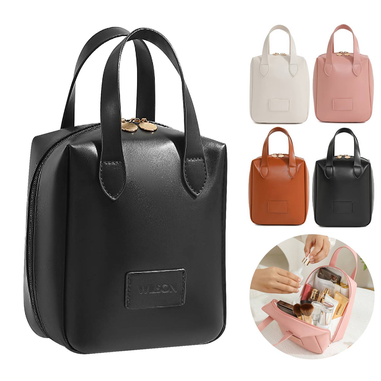 PU Leather Cosmetic Bag 4