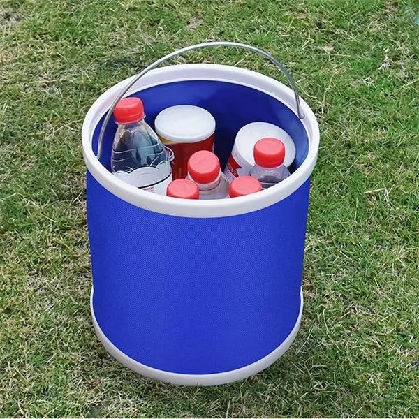 Car Wash Portable Collapsible Folding Bucket For Cleaning 2
