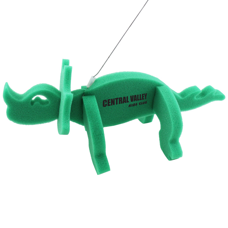 Trixy Dinosaur on a leash 11