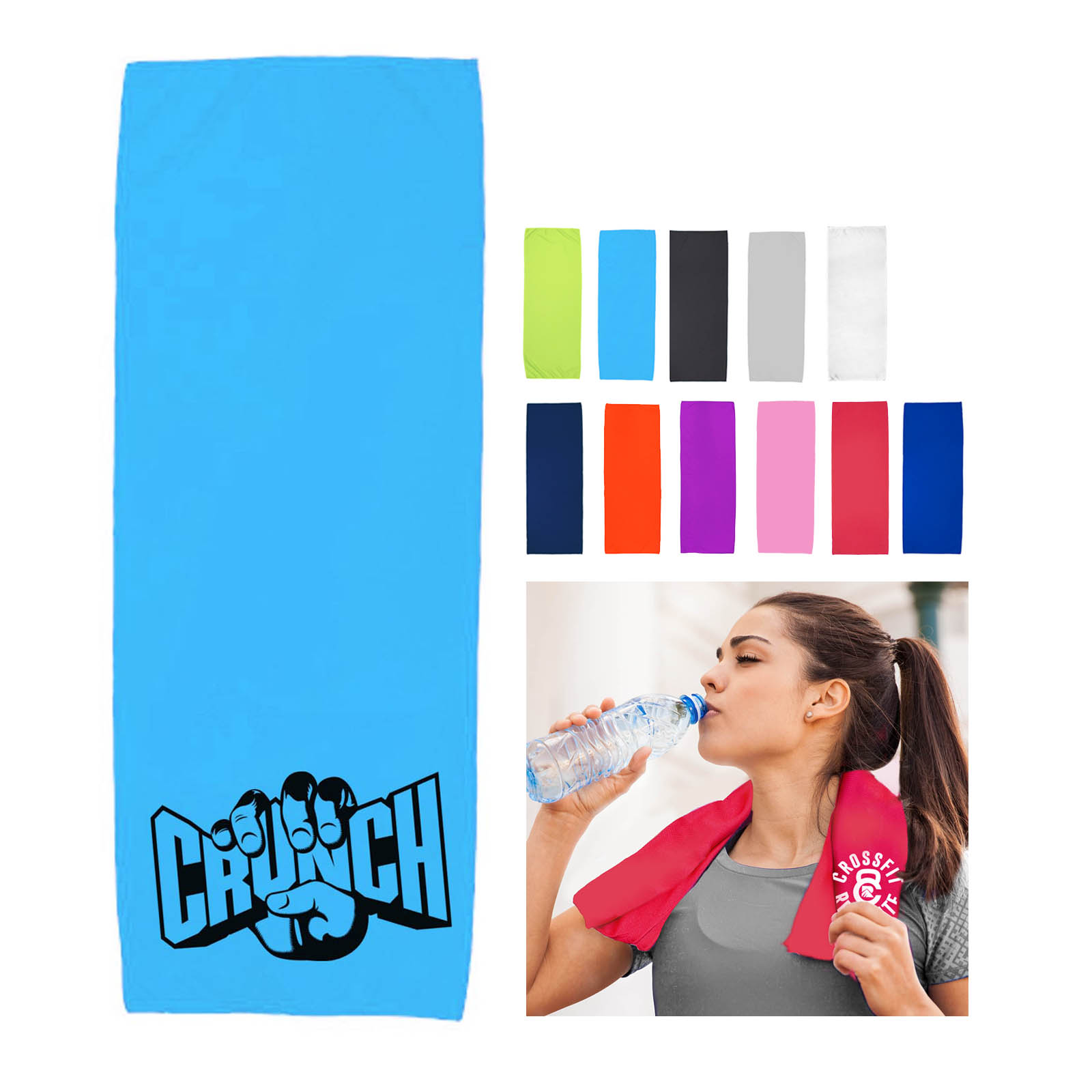 Full Color RPET Cooling Towel