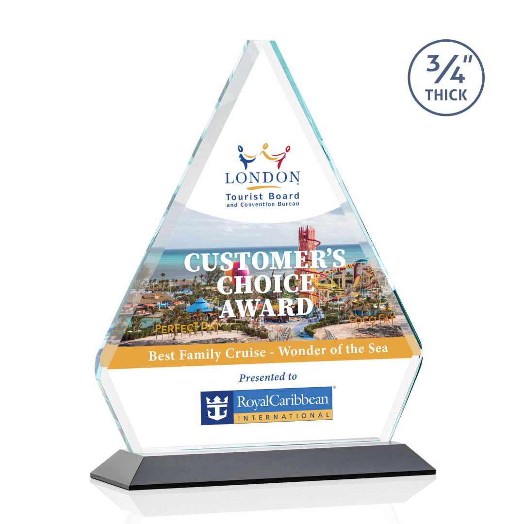 Fyreside VividPrint™ Award - Black 13