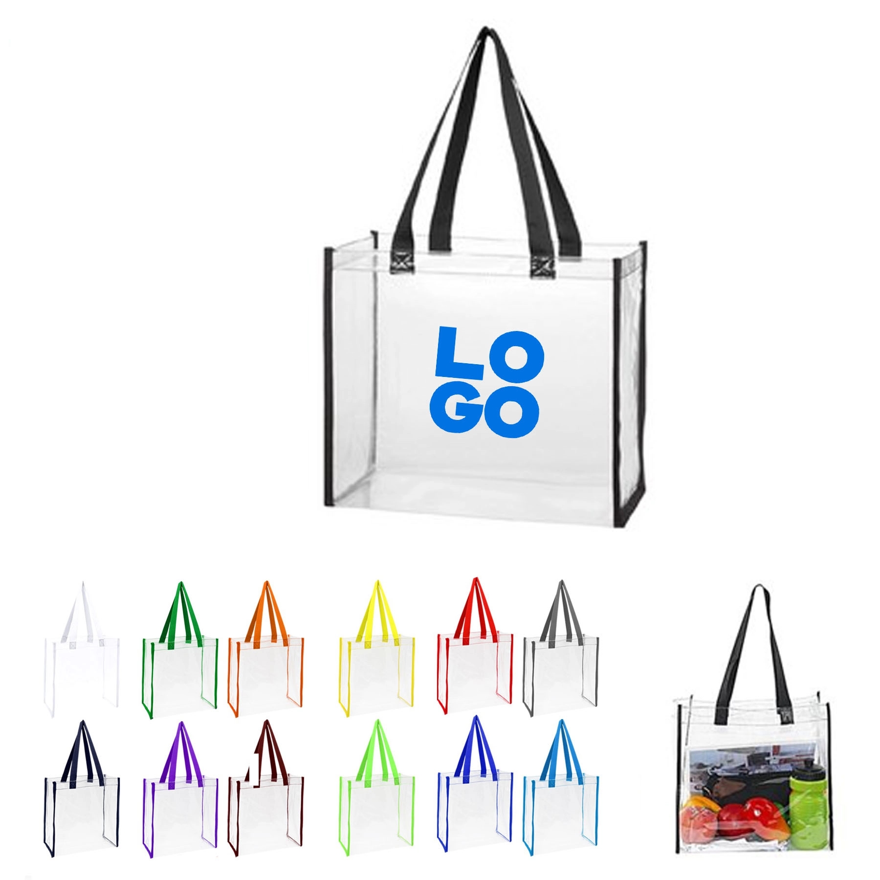 Stadium Security Travel & Gym Clear Bag 2