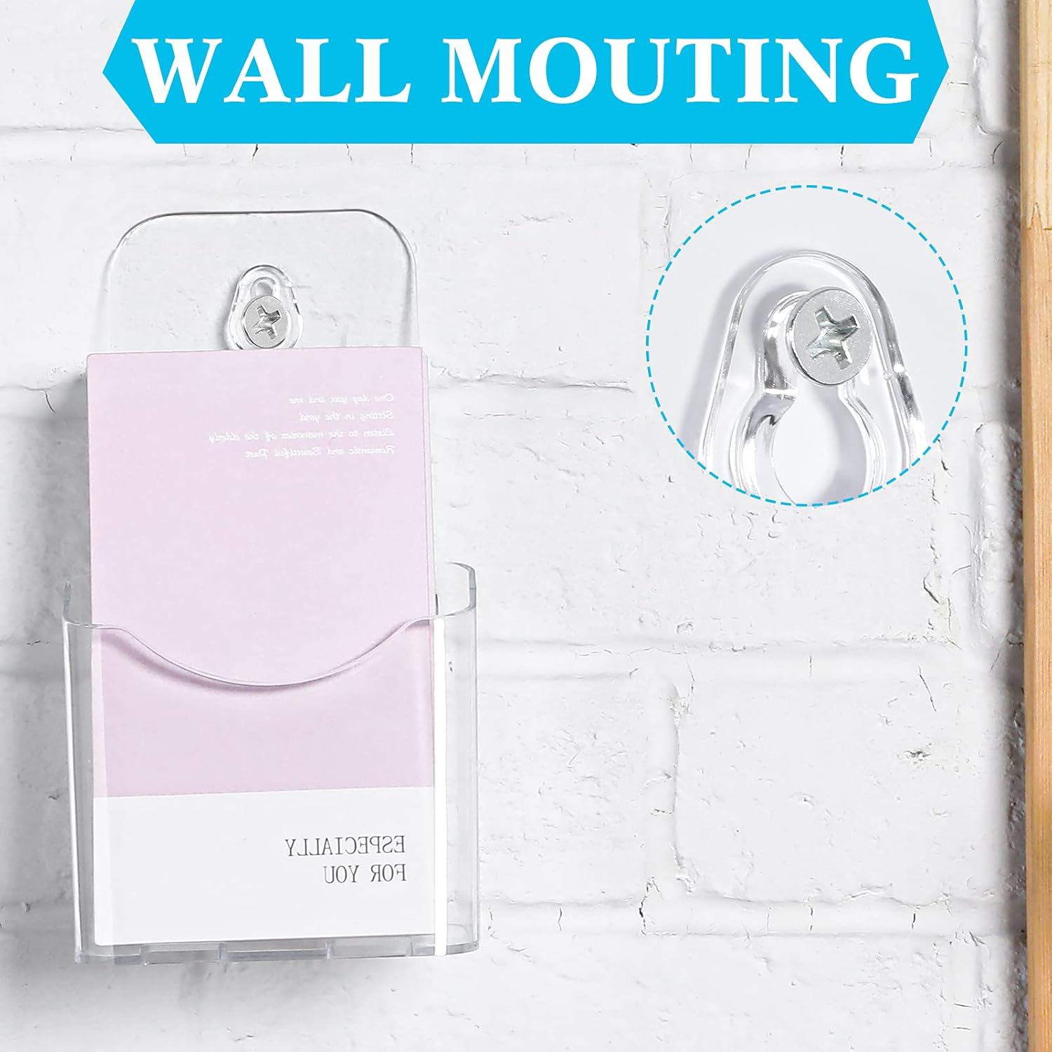 Acrylic Brochure Holder Stand Pamphlet Holder 3