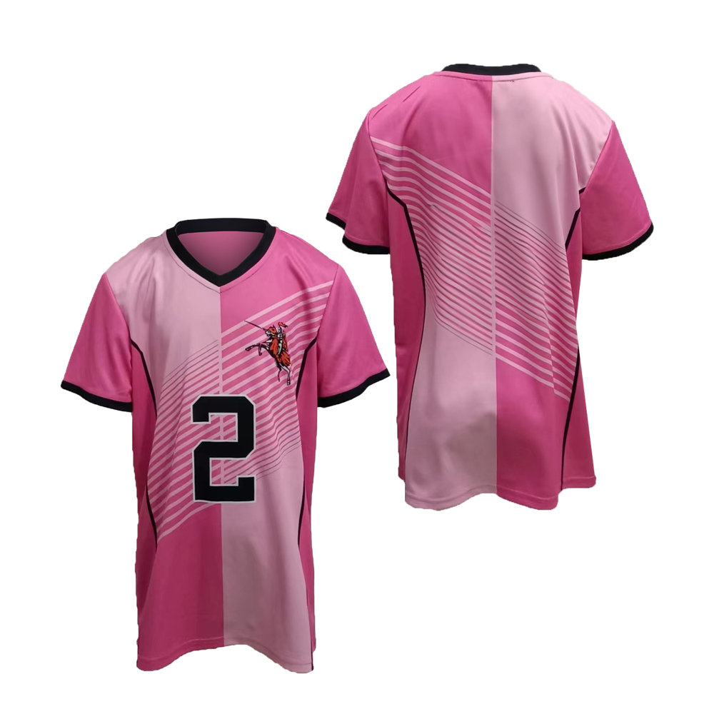 Men's Soccer V-Neck LS Pinhole Mesh Jersey 4