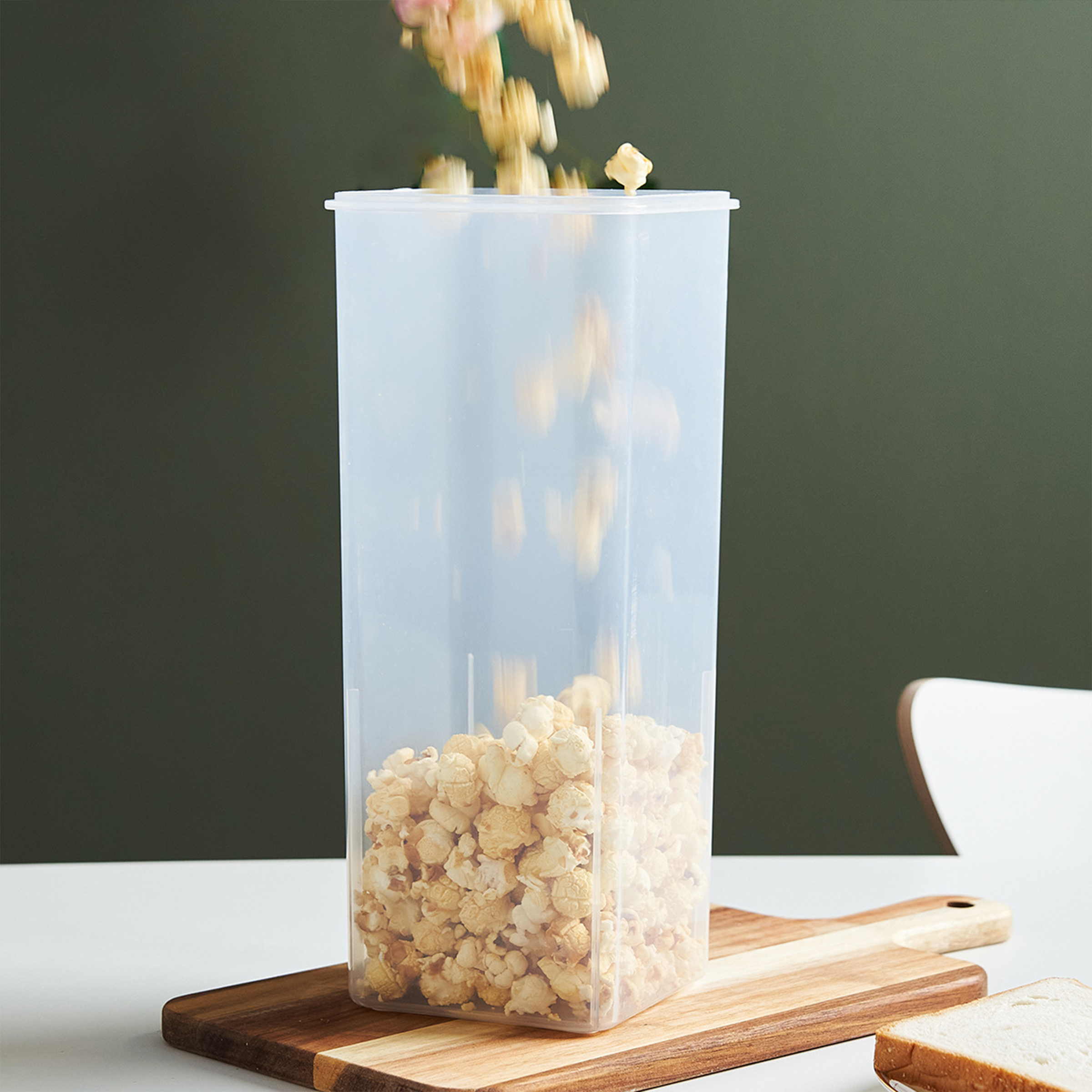 Plastic Fresh Bread And Toast Storage Box 5