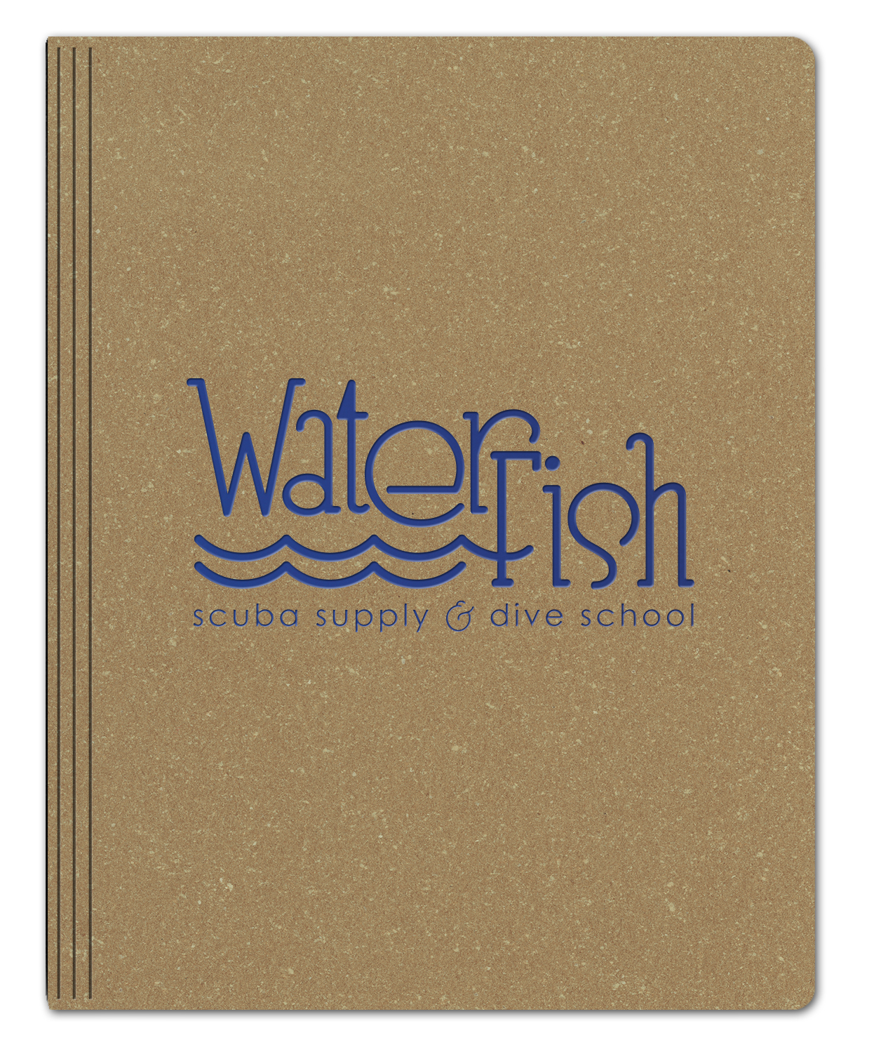 Deluxe Leather Wrap™ Journal - Large, Refillable 1