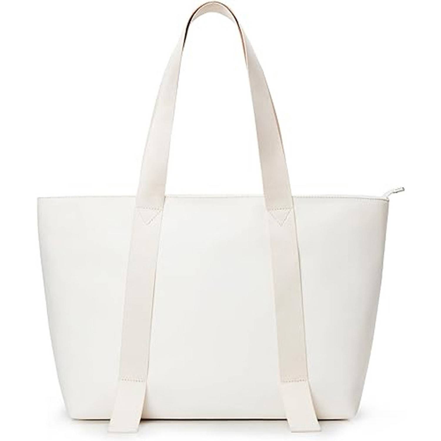 Large Capacity Nylon Tote Bag w/ Zipper Pocket, custom tote bag with logo imprint 2