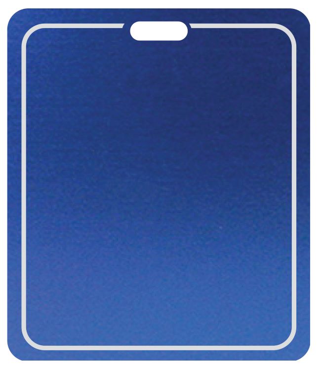 Laser engraved Rectangle Bag Tags 3