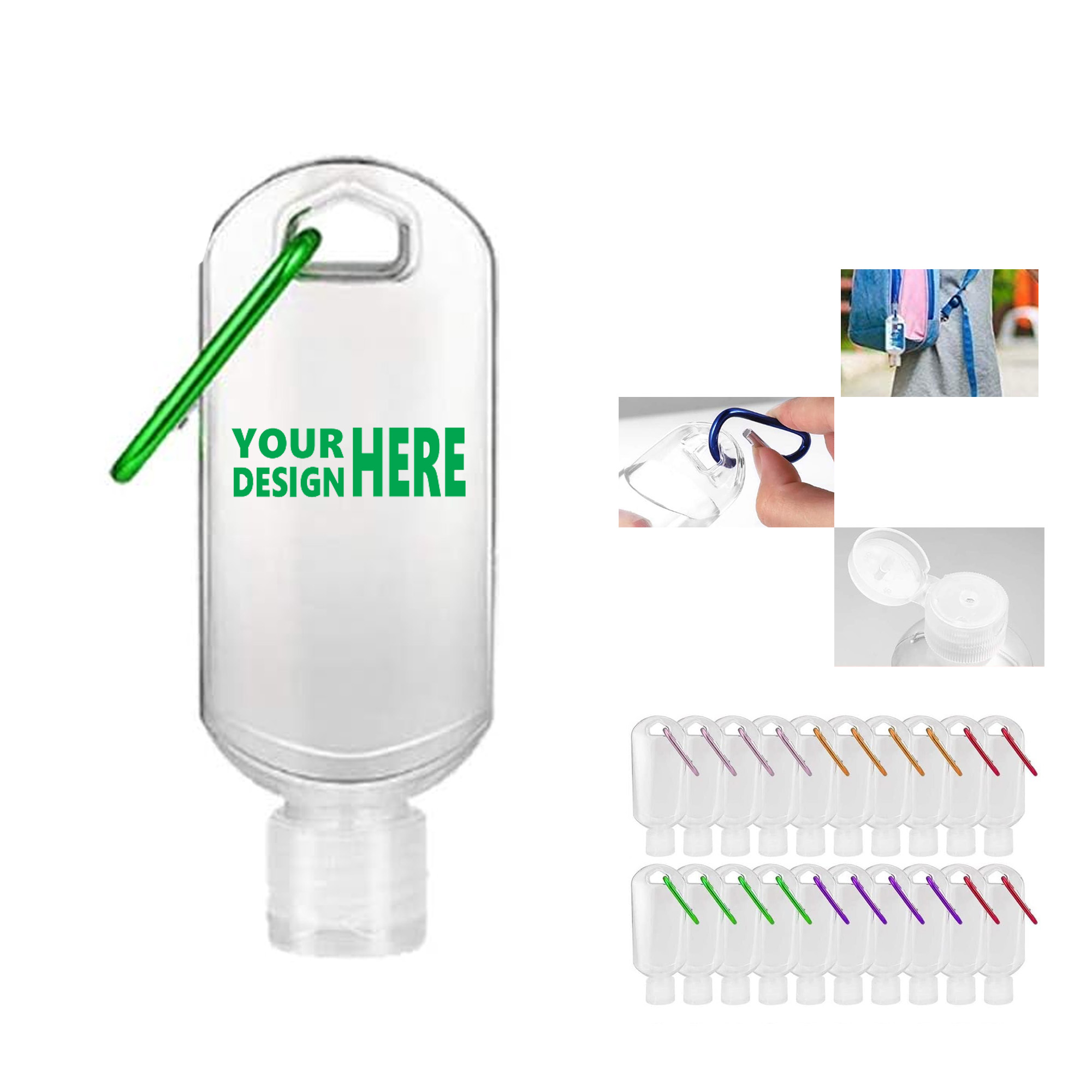 Hand Sanitizer With Flip Cap 2