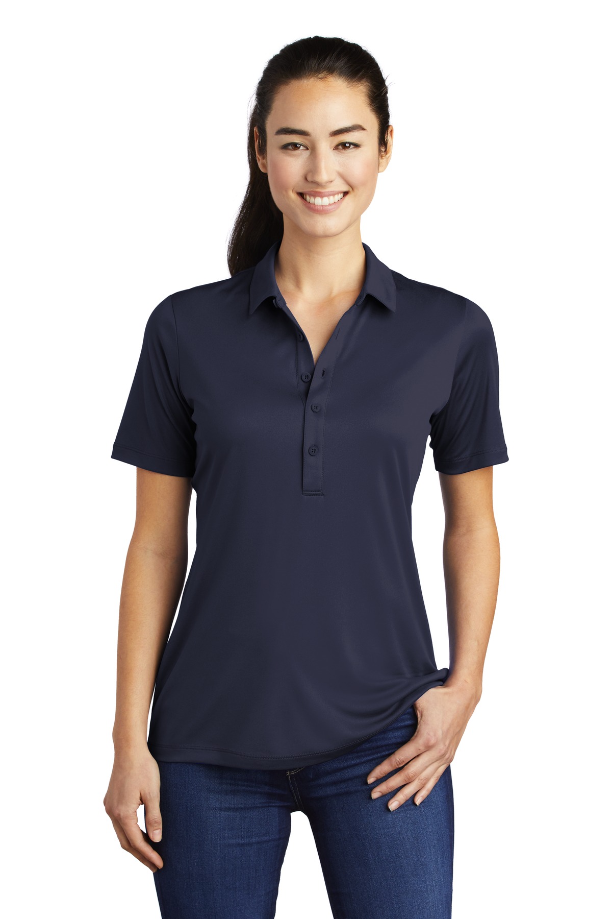 Sport-Tek® Women's Posi-UV Pro Polo 77