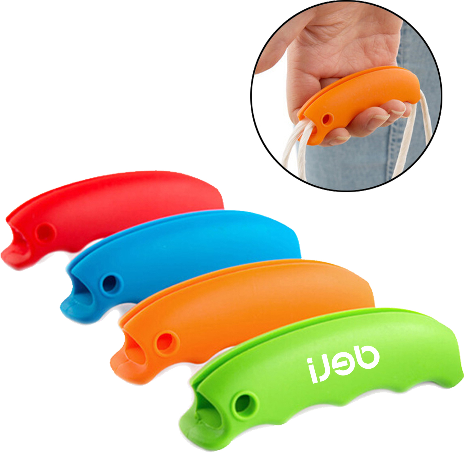Silicone Shopper Bag Handle 2
