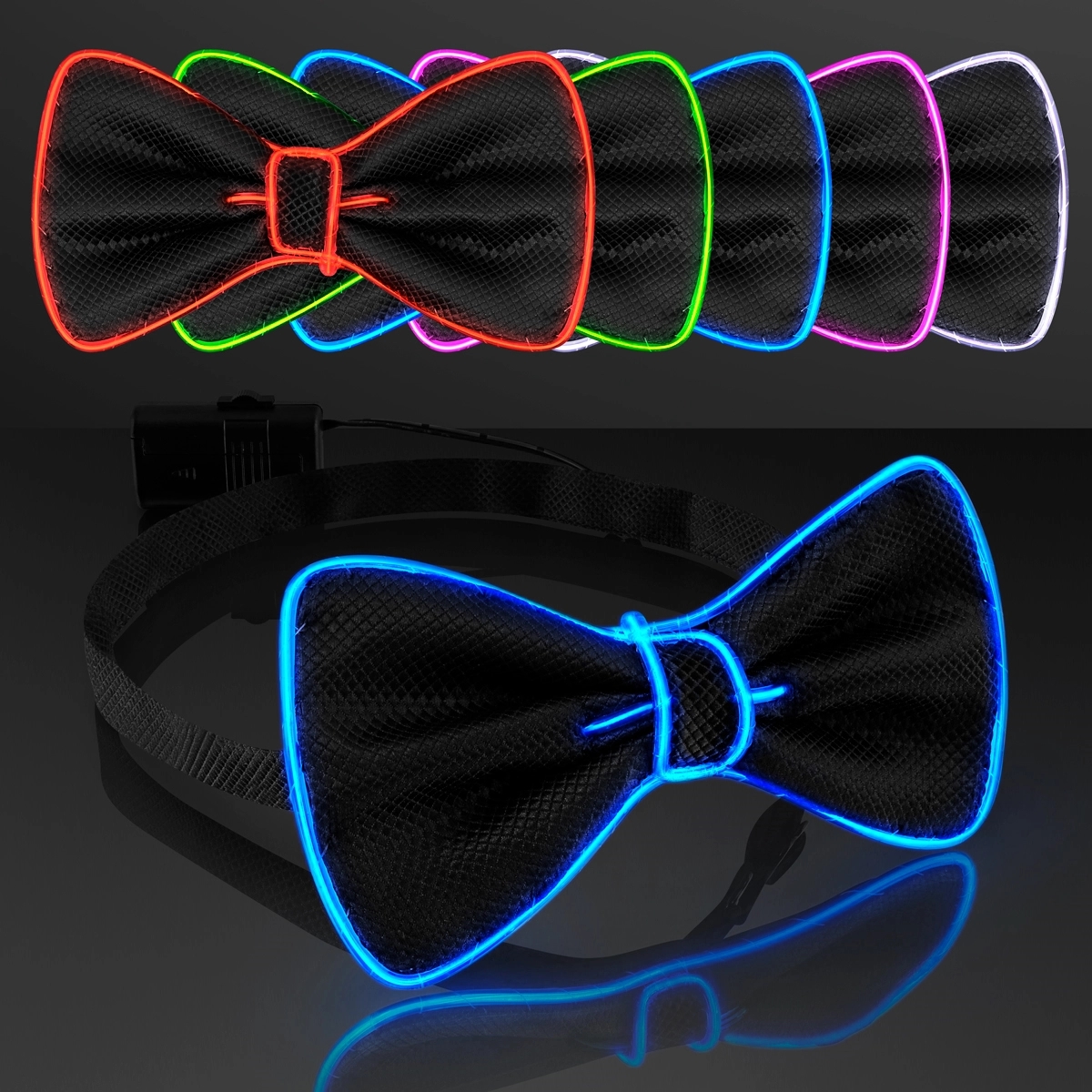 Cool EL Wire Bow Ties, Formal Accessories 6