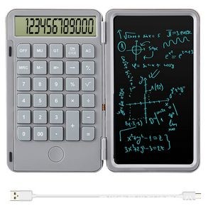 Folding Calculator Writing Tablet 5