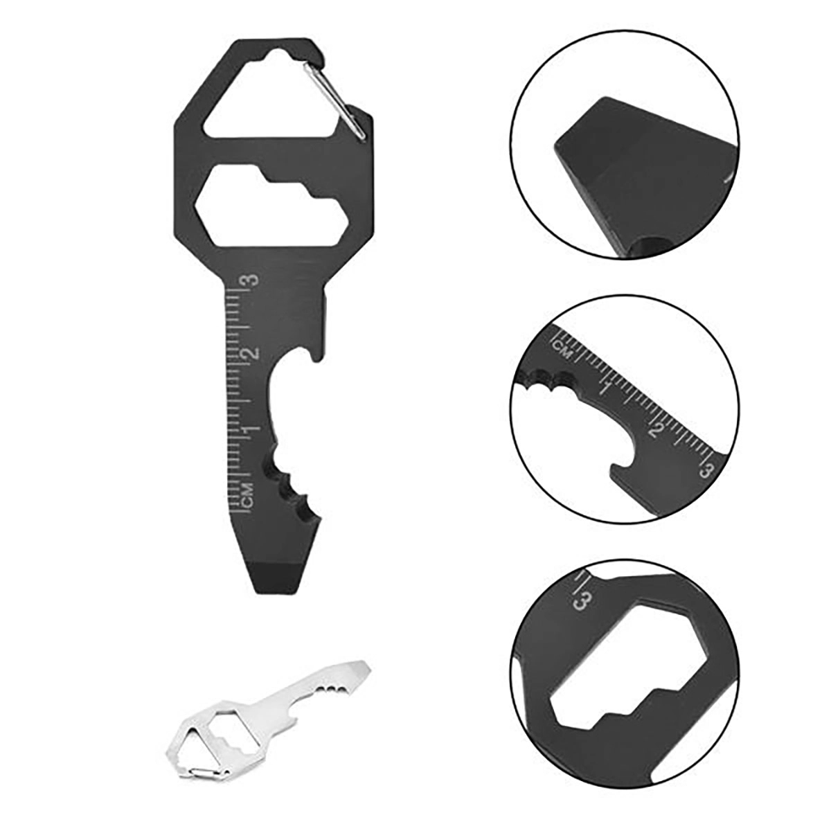 Multi-Function Keychain With Bottle Opener 1