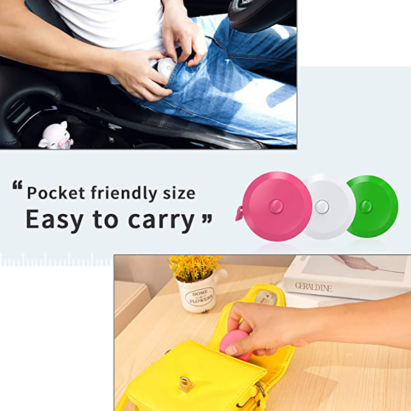 Mini Soft Automatic Retractable Tape Measure 9