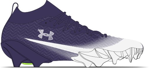 UA Spotlight Pro Men's Football Cleats 9