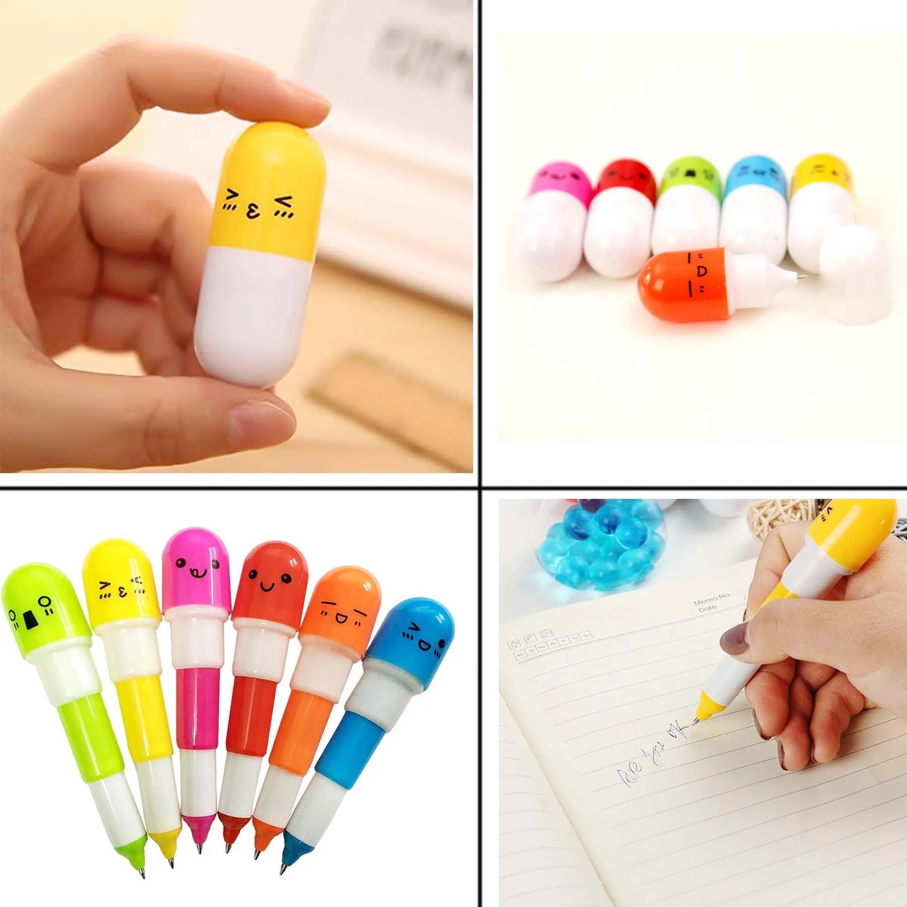 Retractable Pill Ballpoint Pen 3