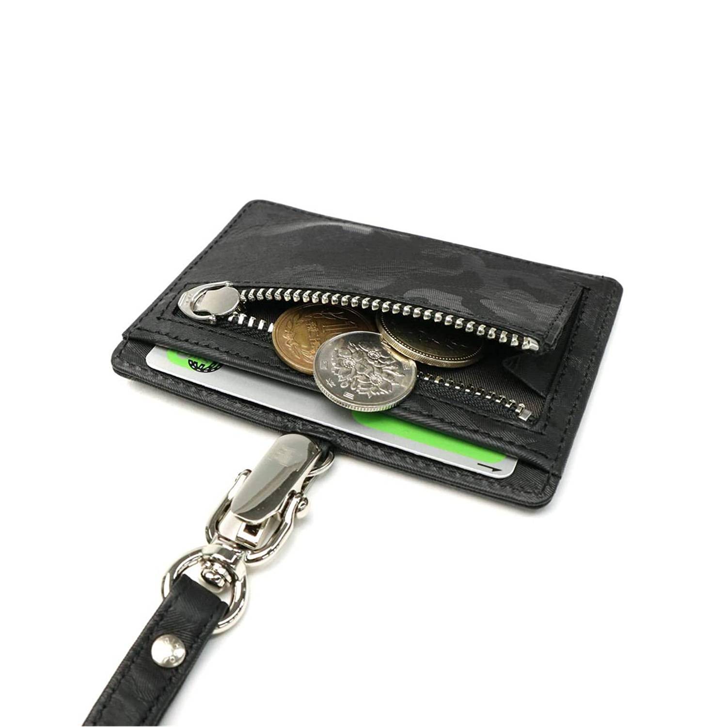 Genuine Leather lanyard Card Cover ID Badge Holder Work 11
