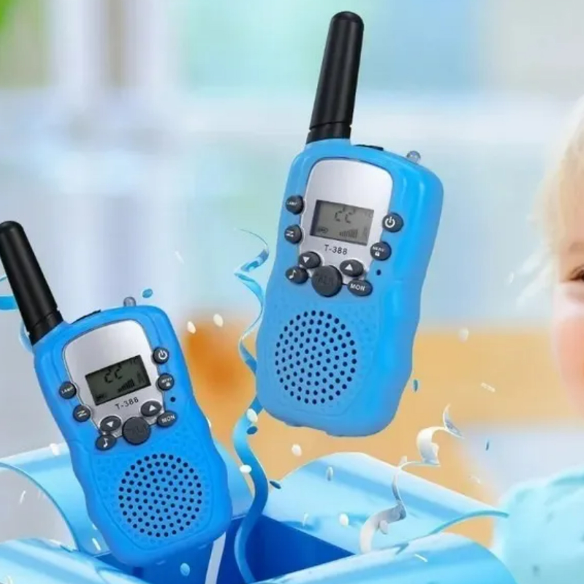 3km Kids Long-Range Toy Walkie Talkie Radio 2