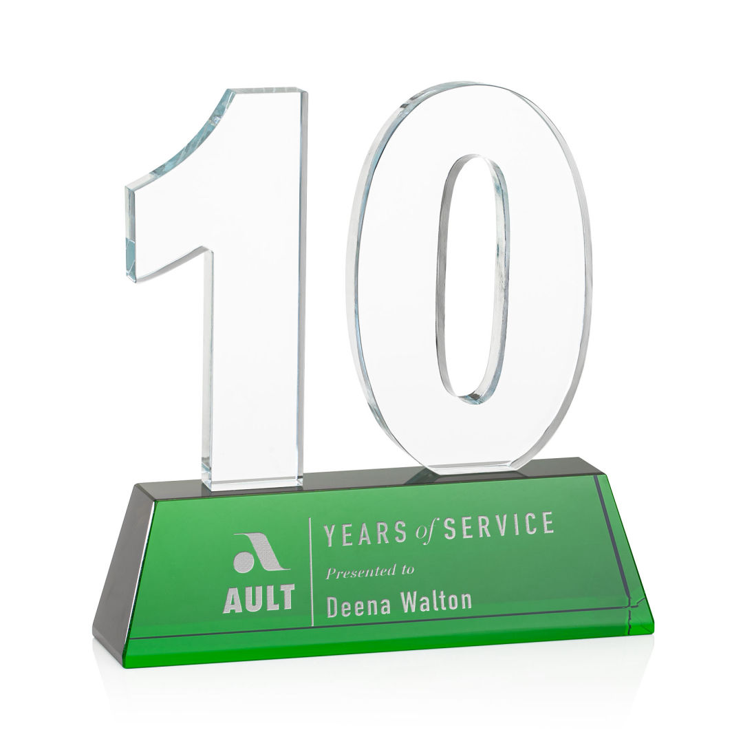 Milestone Optical Award - Green 7