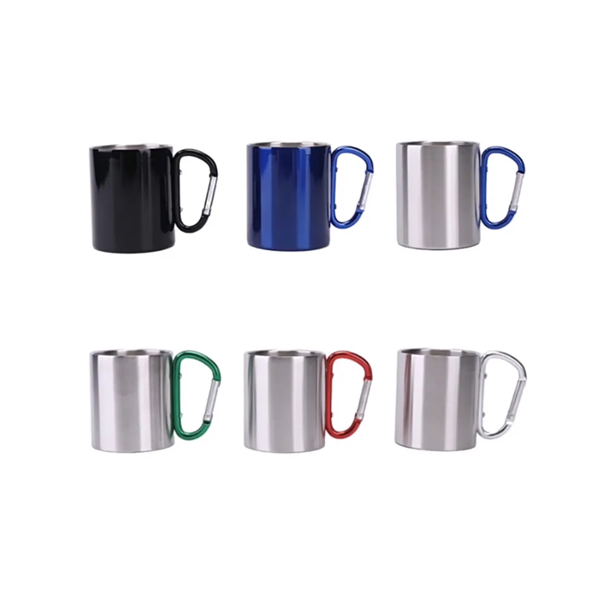 13 Oz. Stainless Steel Mug With Carabiner Handle 4