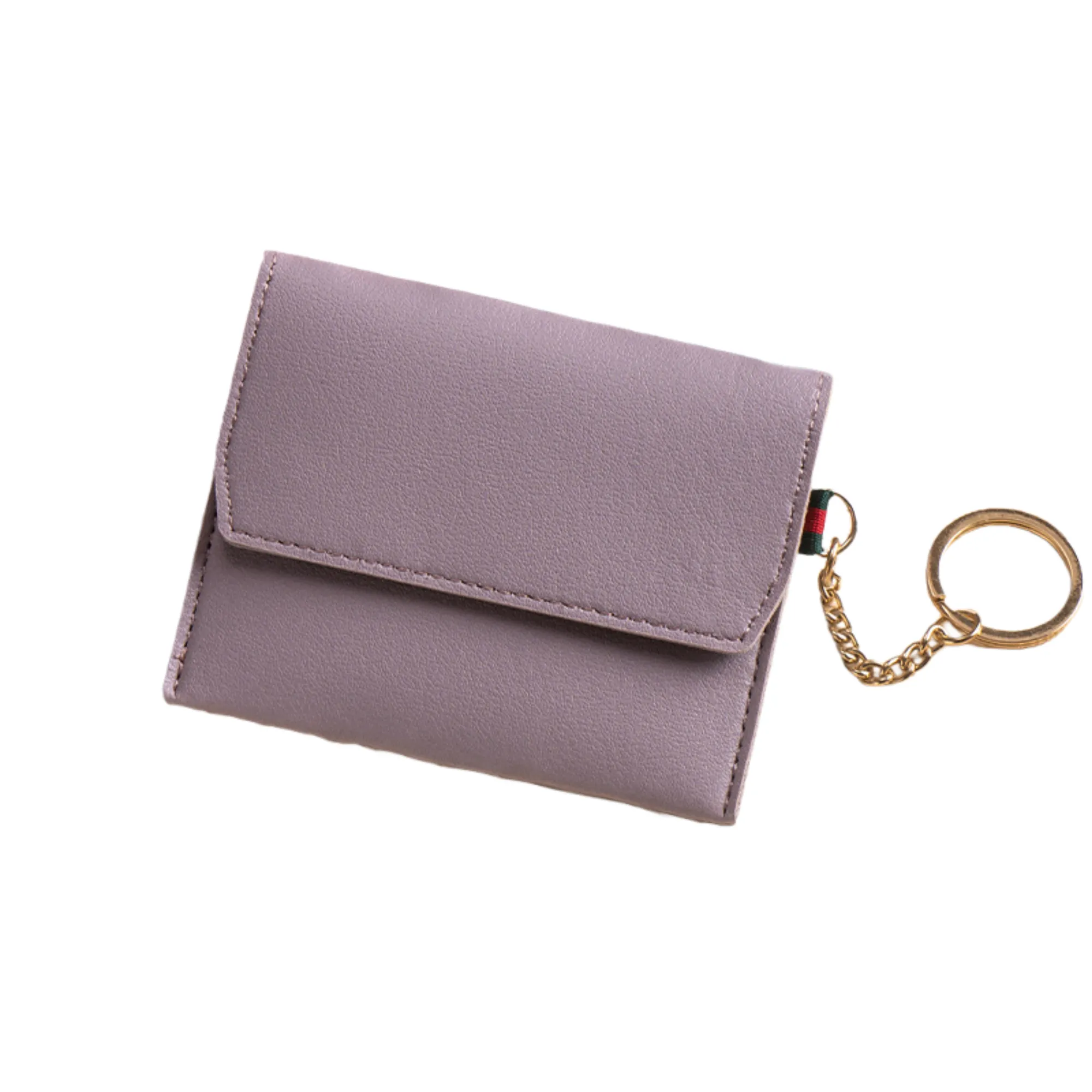 Mini Wallet Keychain Integrated ID Card Holder 15