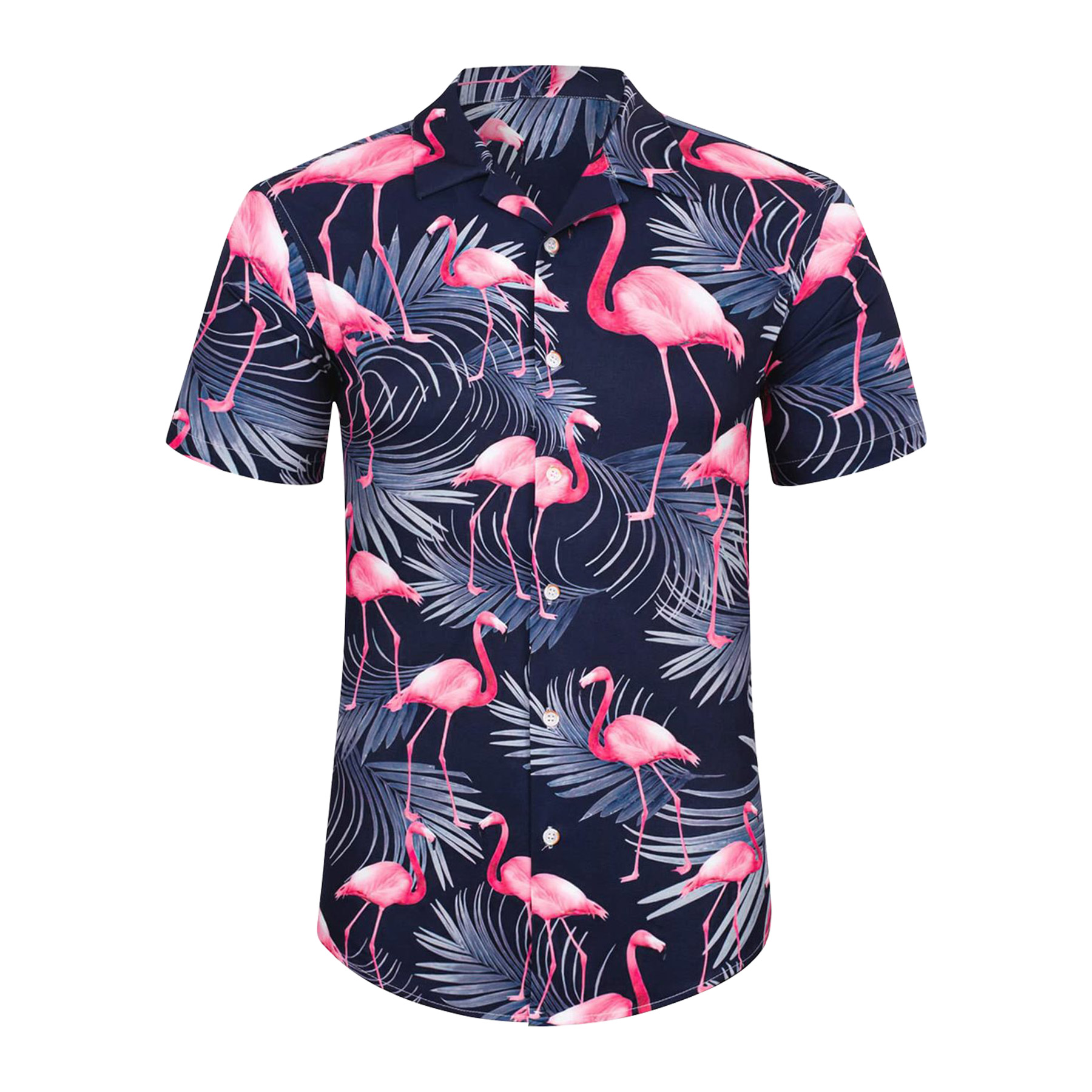 Mens Hawaiian Short Sleeve Shirt 15