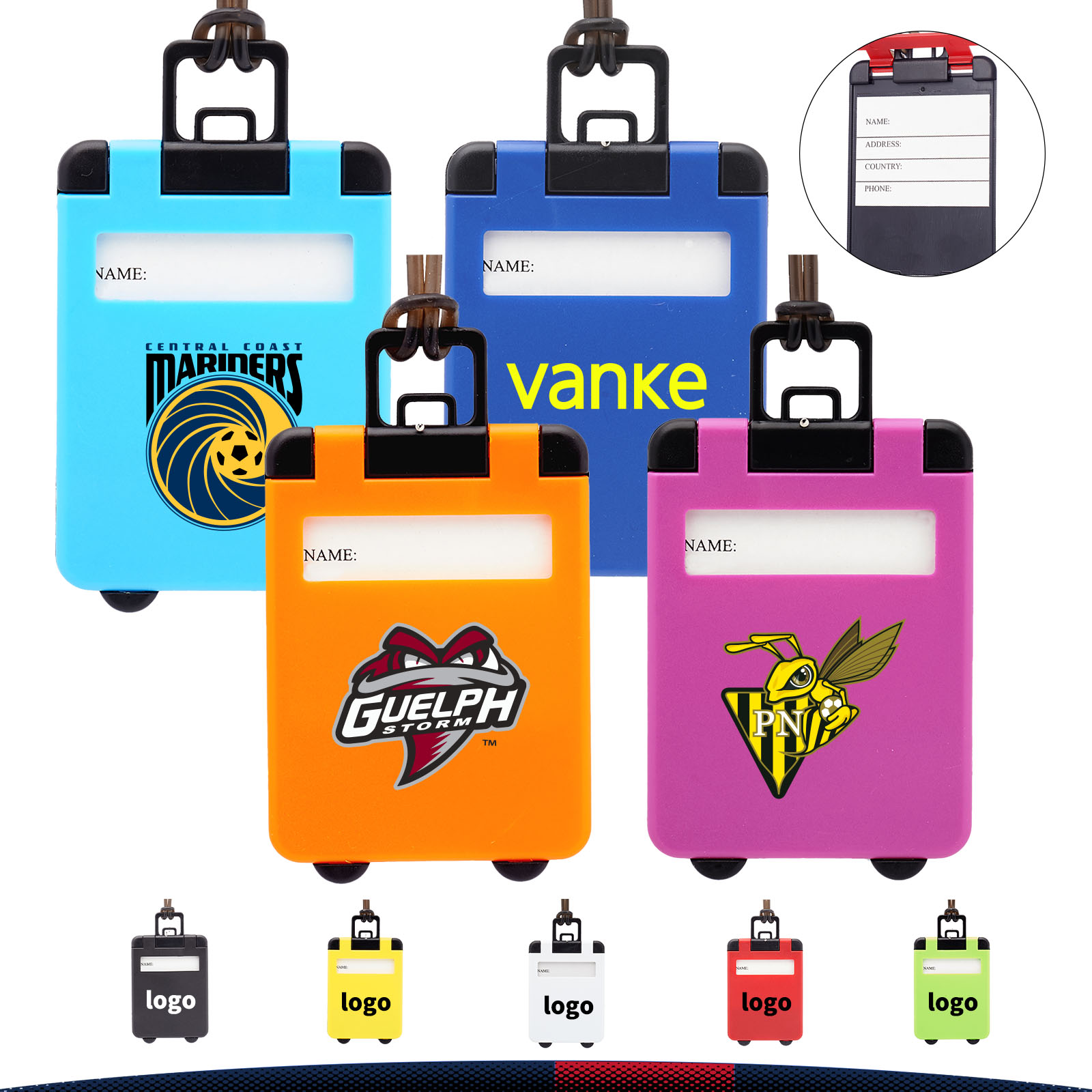 Compact Carry-on Luggage Tags 12