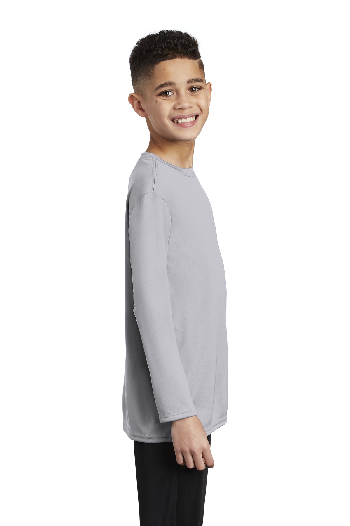 Port & Co Youth Long Sleeve Performance Tee PC380YLS 26