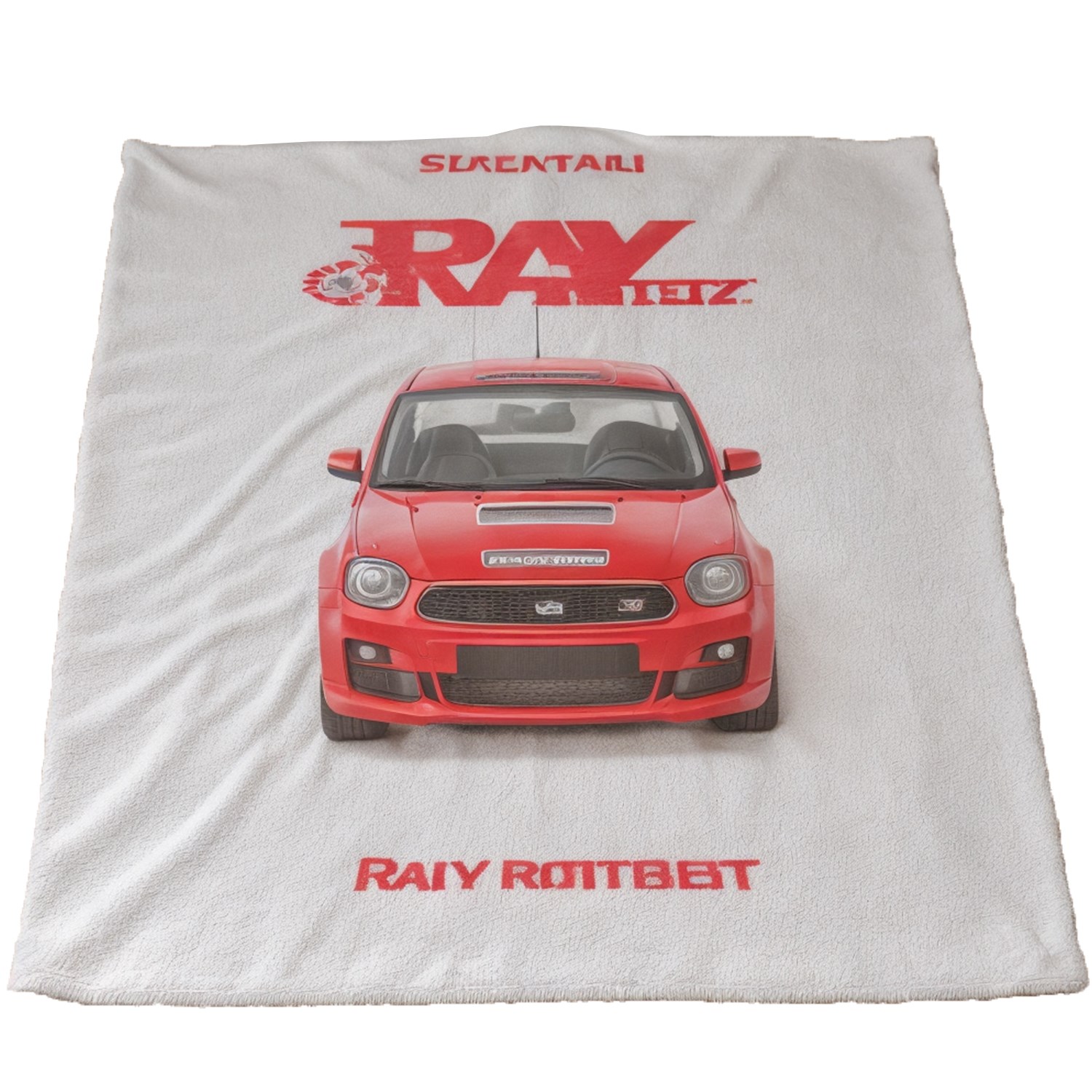 11" x 18" Sublimated Serged Hem Microfiber Rally Towel 3